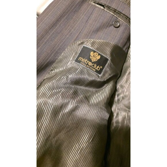 Metro Club Collection Mens 50L Blazer Jacket NWT Office Wedding Academia Preppy - Picture 10 of 12